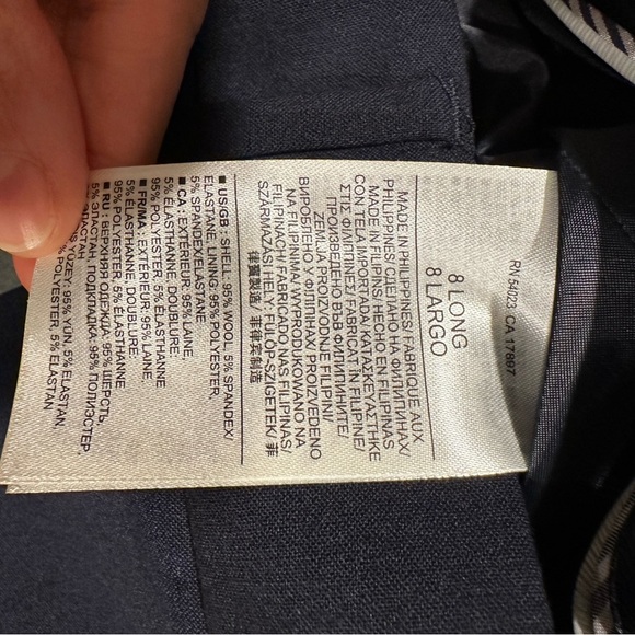 Banana Republic Classic Navy Blue Trousers - Picture 9 of 11